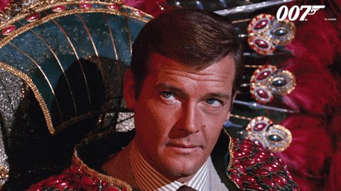 Confused Roger Moore GIF by James Bond 007
