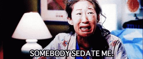 Christina Yang Sedate Me GIF