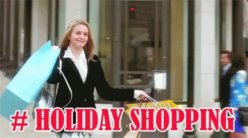 Holiday Shopping Christmas Shopping GIF