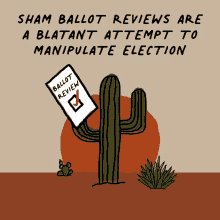 Sham Ballot Reviews Undermine Democracy Elections GIF