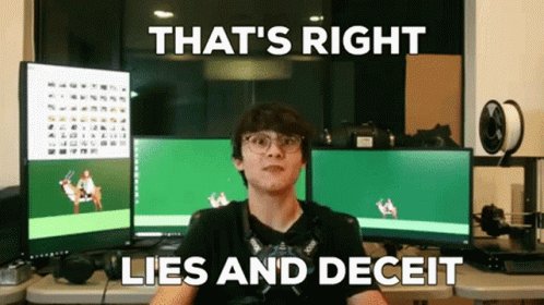 Michael Reeves Lies And Deceit GIF