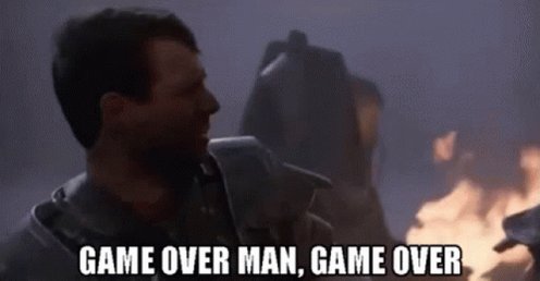 Aliens Game Over Man GIF