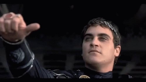 Joaquin Phoenix Gladiator GIF