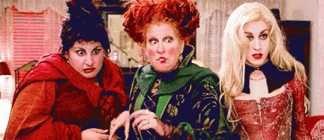 Shocked Hocus Pocus GIF