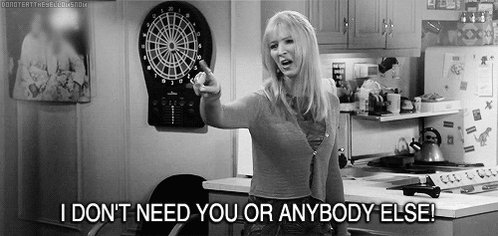 You Keep Friends And Family Separate. GIF