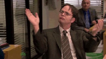 Dwight Well Done GIF