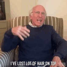 Ive Lost Lot Of Hair On Top Bernie Sanders GIF