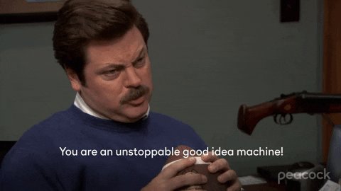 Excited Ron Swanson GIF by ...