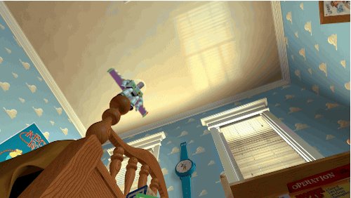 toy story falling GIF by Disney Pixar