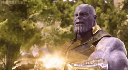 Thanos Infinity War GIF