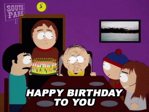 Happy 52nd birthday Trey Parker!!!   