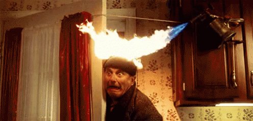 Home Alone Fire GIF