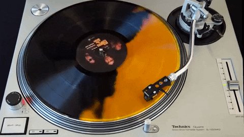 Record Player Records GIF b...