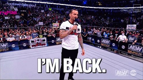   Happy Birthday to the goat CM Punk i am happy that he is back again to wrestle 