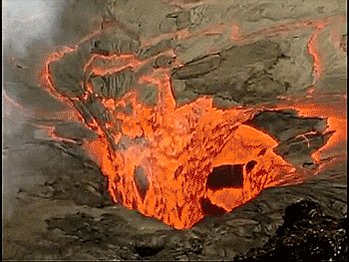 volcano lava GIF