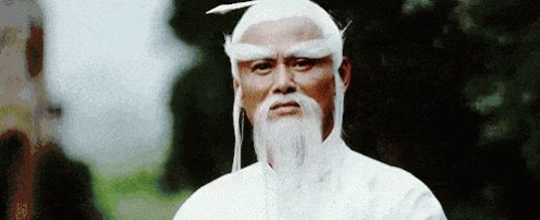 Wise Old Asian Man With Beard GIF