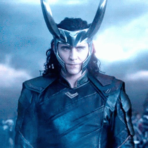 Loki Smiling GIF