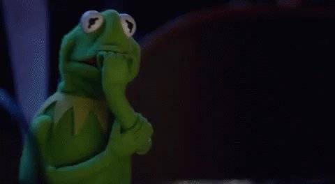 Scared Kermie GIF