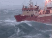 BOAT STORM GIF