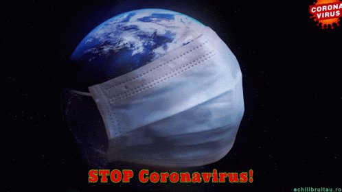 Stop Corona Virus Heal The World GIF