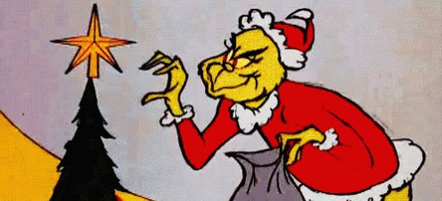 Grinch Stealing Christmas GIF