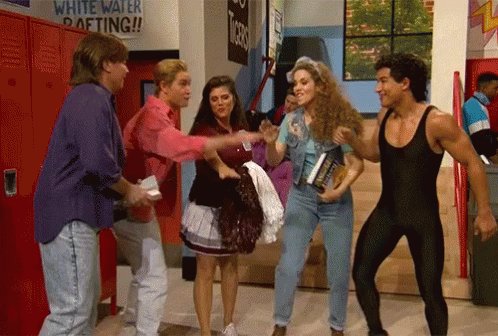 Yay Saved By The Bell GIF