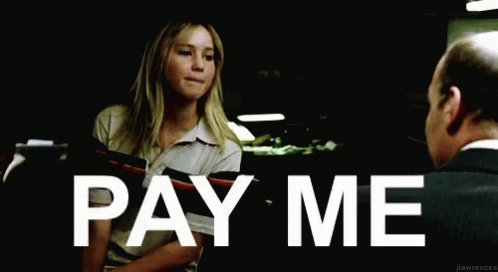 Pay Me GIF