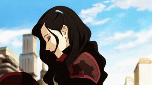 Anime Hair Flip GIF