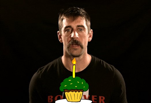 Happy birthday ! Here s an Aaron Rodgers covid cupcake. 