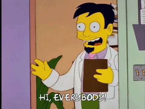 Hi Everybody Simpsons GIF