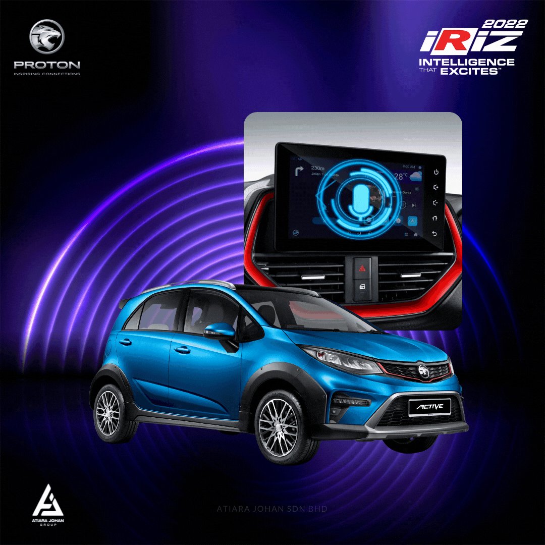A Safer Journey On The Road With Proton Iriz Say Hi Proton To Gain Control Mcu Times