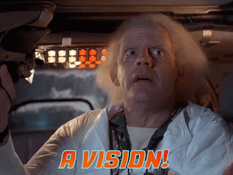 Doc Brown Vision GIF by Bac...