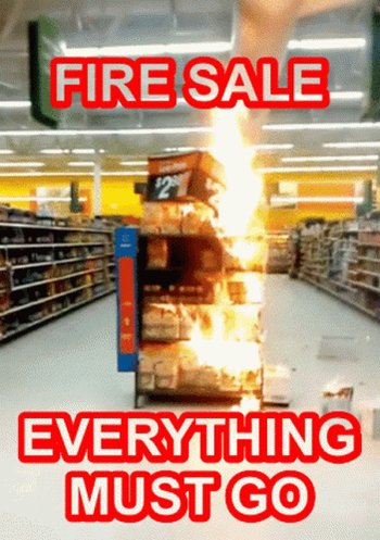 Fire Sale Everything Must Go GIF