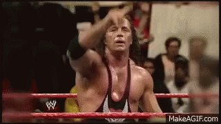 Bret Hart WWE GIF