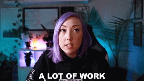 ALot Of Work Ashnichrist GIF