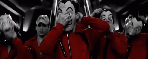 La Casa De Papel Mask GIF