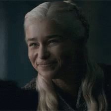 Daenerys Targaryen Smile GIF