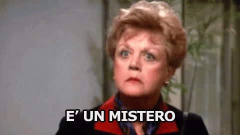 Mistero Misterioso La Signora In Giallo GIF