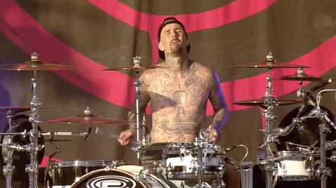 We want to wish a  Happy 46th birthday Travis Barker     