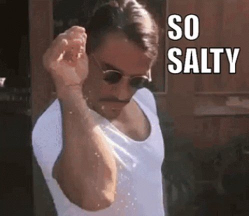 So Salty Salt Bae GIF