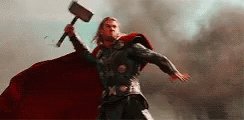 Real Thor Fight GIF