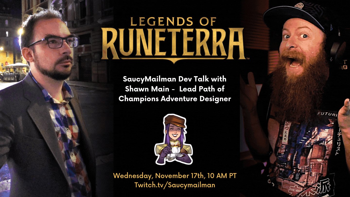 Legends of Runeterra Path of Champions interview with Shawn Main