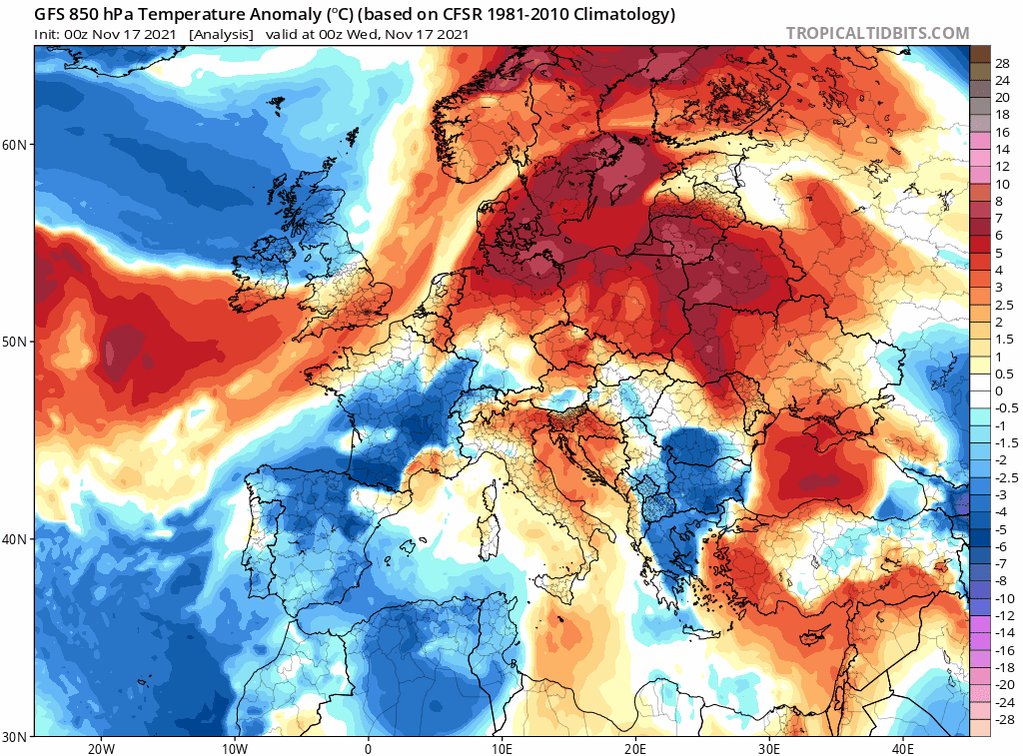 Recreación de un modelo climático basado en las anomalías