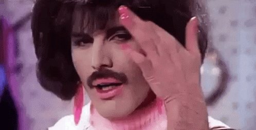 Freddie Mercury Flirt GIF