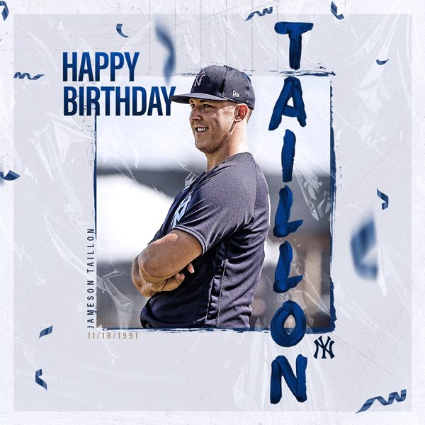 Happy birthday to the Jameson Taillon!!! GIF from 