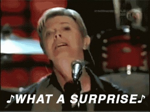 David Bowie Sing GIF