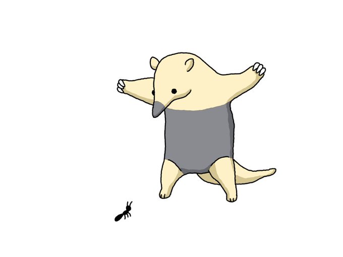 アリクイのtwitterイラスト検索結果