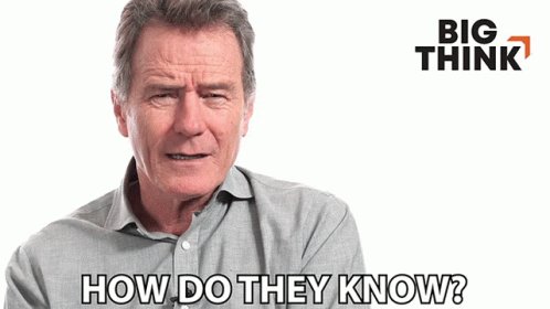 How Do They Know Bryan Cranston GIF