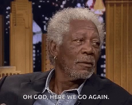 Morgan Freeman Im Done GIF