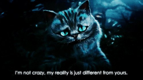 cheshire cat reality GIF